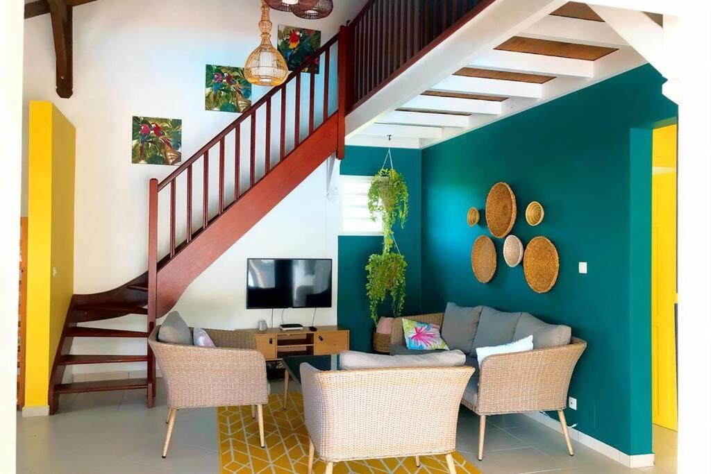 Villa Kâz Tropicale à Sainte-Anne  Extérieur photo